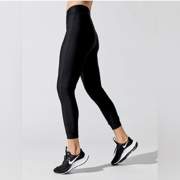 ULTRACOR LUX EVER WOMENS BLACK JOGGER HIGH WAIST LEGGINGS SIZE L - Picture 2 of 9